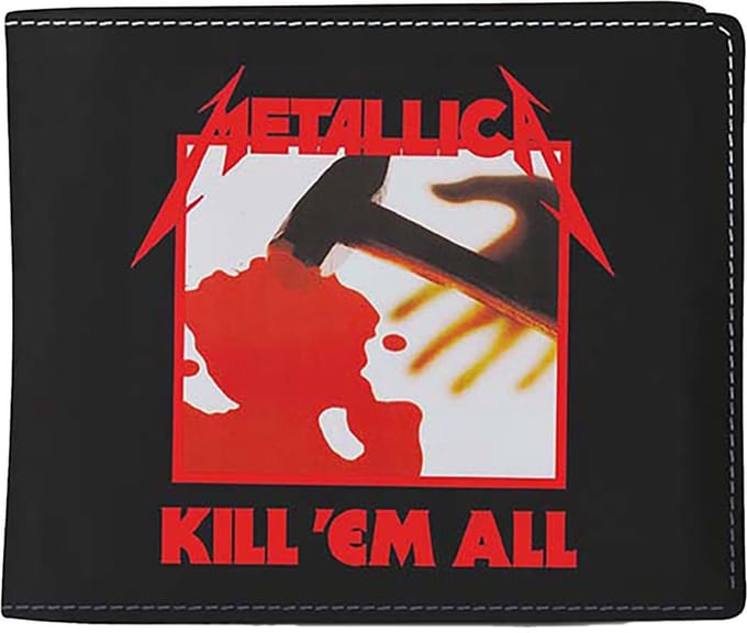Rocksax Metallica - Kill Em All 1 Portemonnee - Zwart
