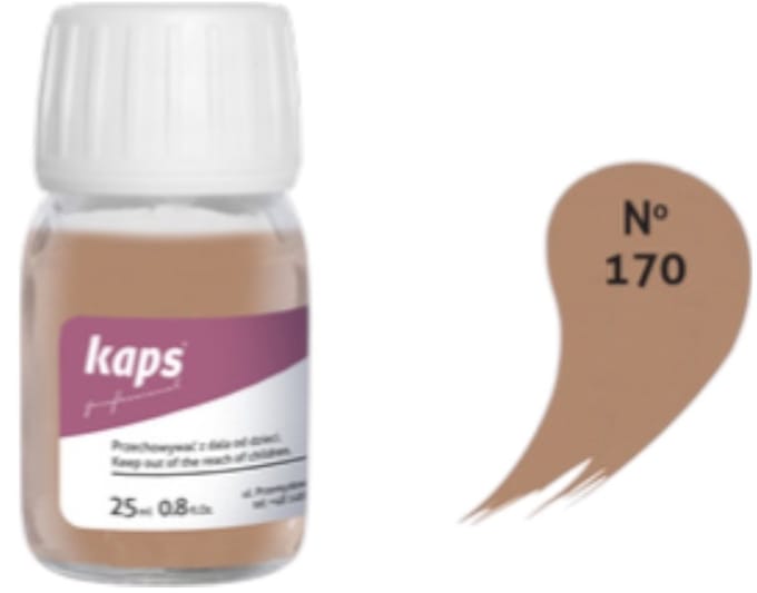 Kaps super color leer & kunstleer verf inc.cleaner - (170) Zand - 25ml