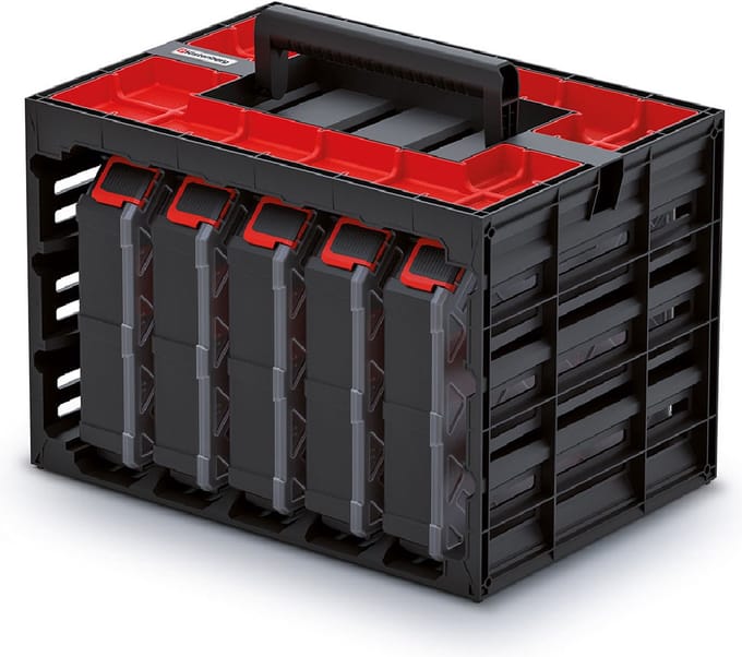 Kistenberg - Gereedschapskoffer / organizer - Tagercase 30 KTC30256S-S411