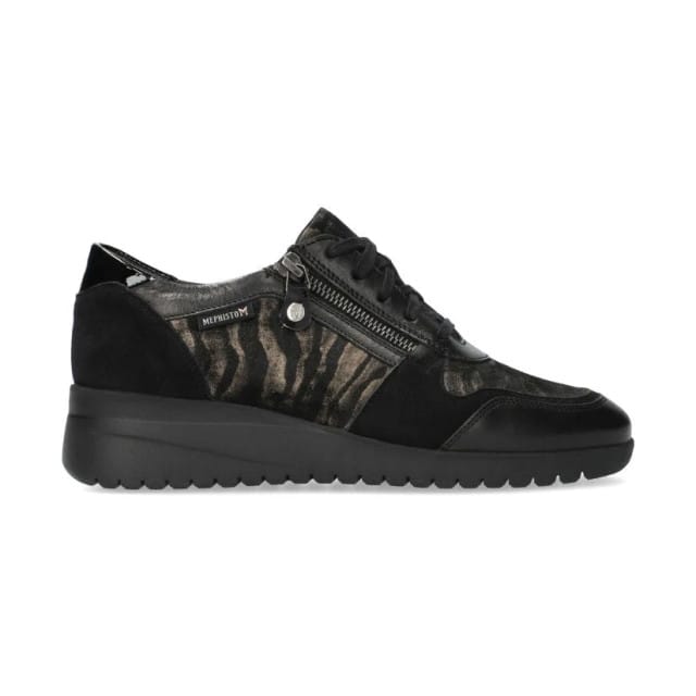 Mephisto Iasmina - dames sneaker - zwart - maat 42 (EU) 8 (UK)