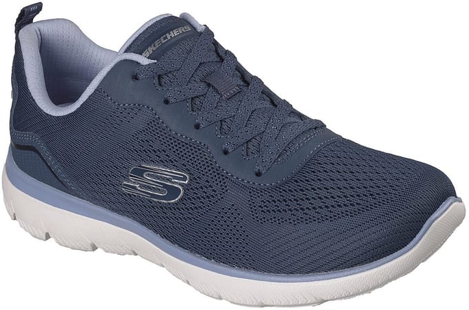 Skechers Dames Summits Quiet Dream Sneaker 150291 NVBL Blauw