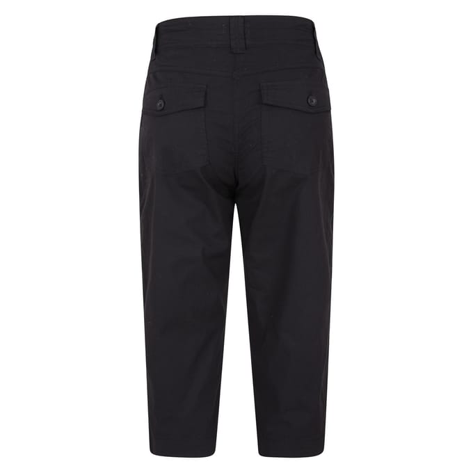 Mountain Warehouse Dames/Dames Kuststretch Capri (Zwart)