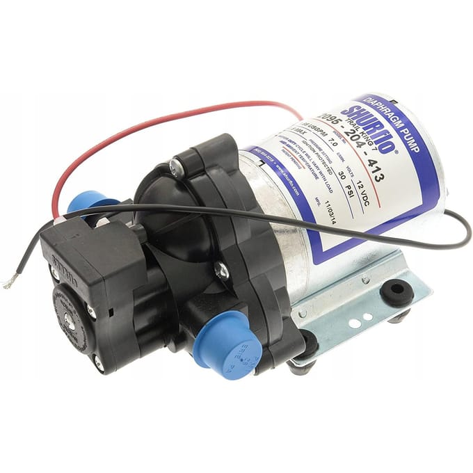 Pompe à eau de camping Trail king 7 shurflo 12V 7l/min