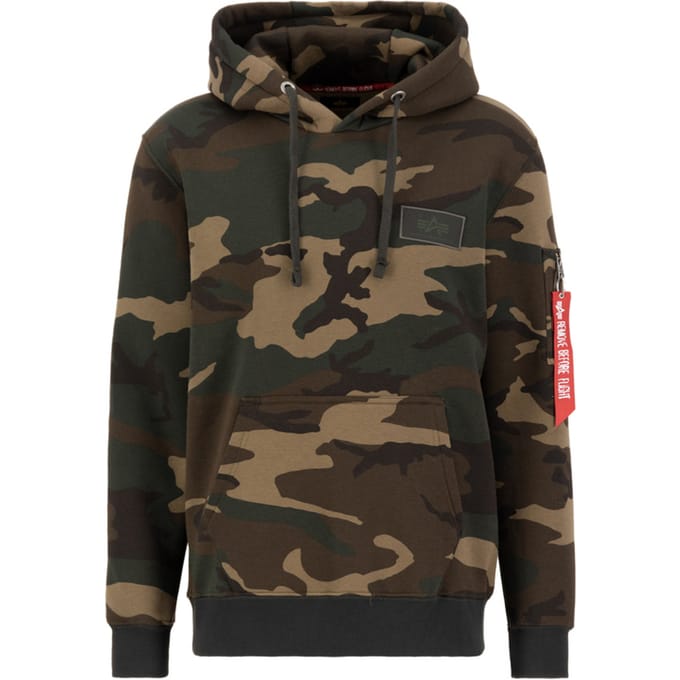 Sweat Alpha Industries Back Print Camo