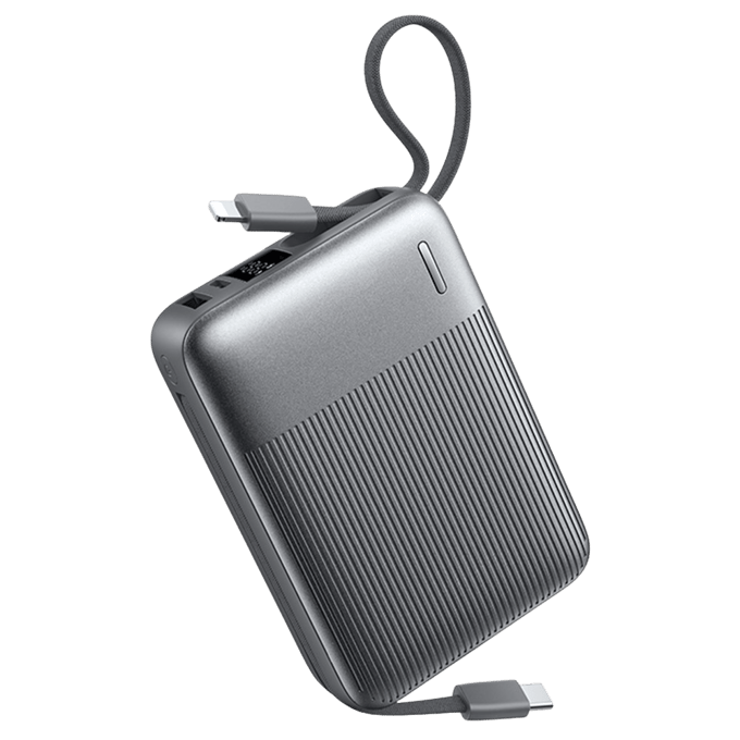 Remax 20.000mAh Compact Fast Charging Powerbank Grijs - Titanium 20.000 mAh
