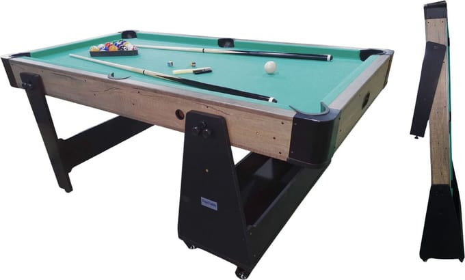 TopTable Pooltafel TopTable Magiq Easy-Mobile Wood