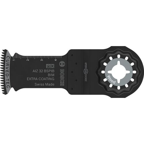 Bosch PRO Serie - Starlock Invalzaagblad - 32mm - Bi-Metaal - Curved-Tec