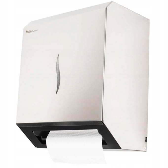 Faneco HIT Autocut Automatische Hand Doek Dispenser RVS Mat
