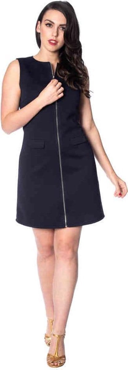 Dancing Days - GROOVY GAL Korte jurk - M - Blauw