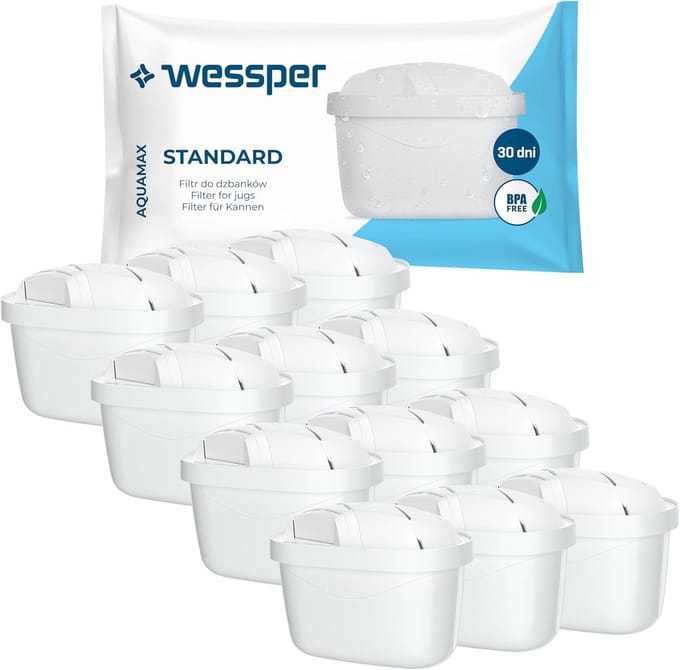 Waterfilter cartridge - actieve kool - 12 stuks - waterfilterpatronen