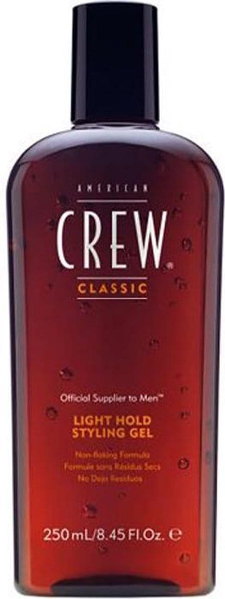 American Crew Hairstyling Light Hold Styling Gel Haargel Unisex 250 ml