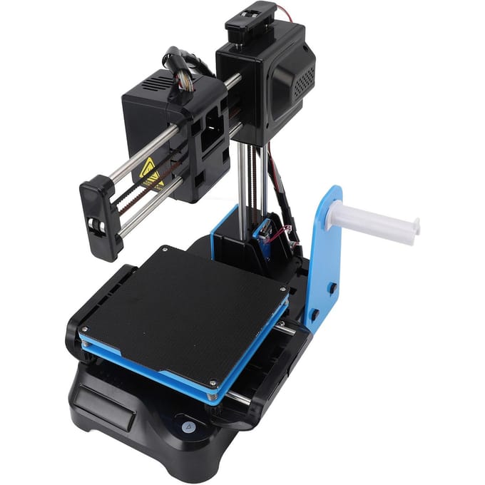 Multiplexage par répartition de fréquence Petite Imprimante 3D Chauffage Rapide Portable Compact Machine d'Impression 3D pour l'Éducation Noir noir