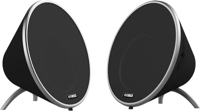Draagbare Bluetooth Speaker Stereo Set Zwart