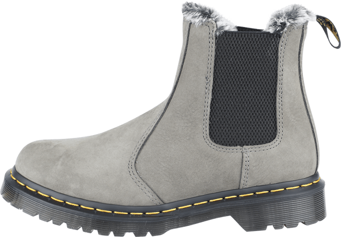 Dr. Martens Laars - 2976 Leonore  Nickel Grey Milled Nubuck Wp - EU36 - voor Vrouwen - grijs