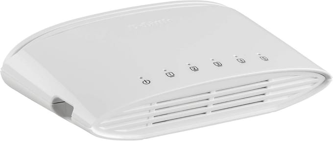 Gigabit Switch - Netwerk Switch Ethernet Hub - Netwerk Uitbreiden - 5 Gigabit Poorten - Desktop Model - Zwart