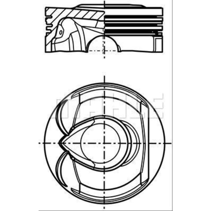 Zuiger MAHLE 039 PI 00123 002