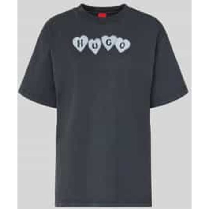 Regular fit T-shirt van puur katoen Model 'VINTAGE TEE_22'