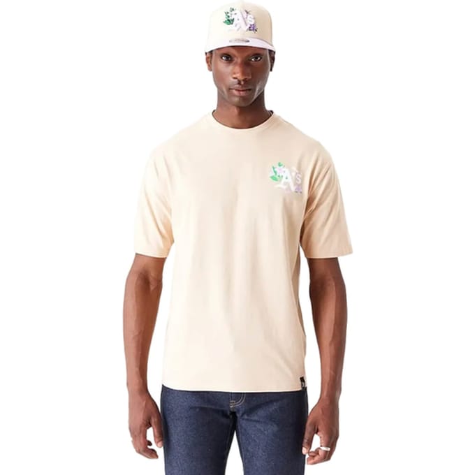 New Era MLB Os Beige T-shirt Beige