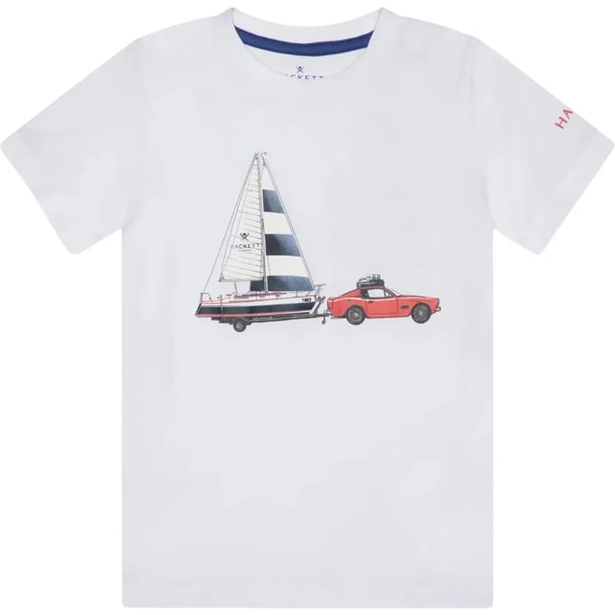 Kinder-T-shirt Hackett Car