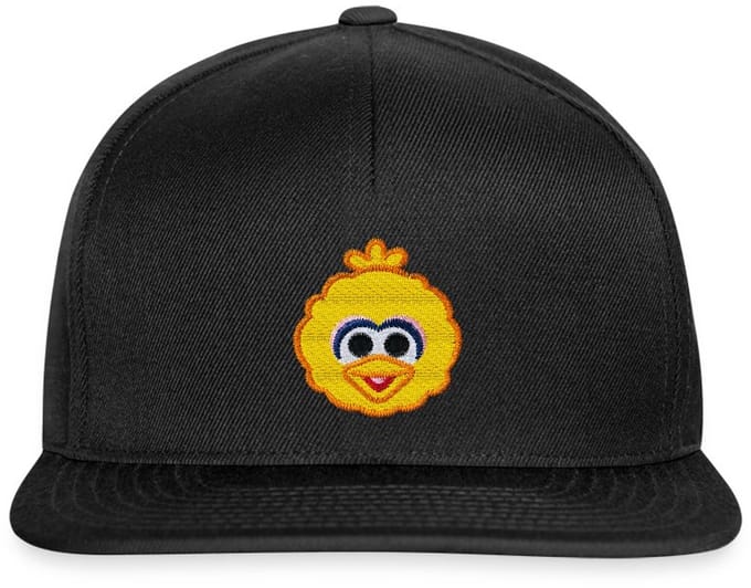Sesamstraat Grote Vogel Borduurwerk Snapback cap