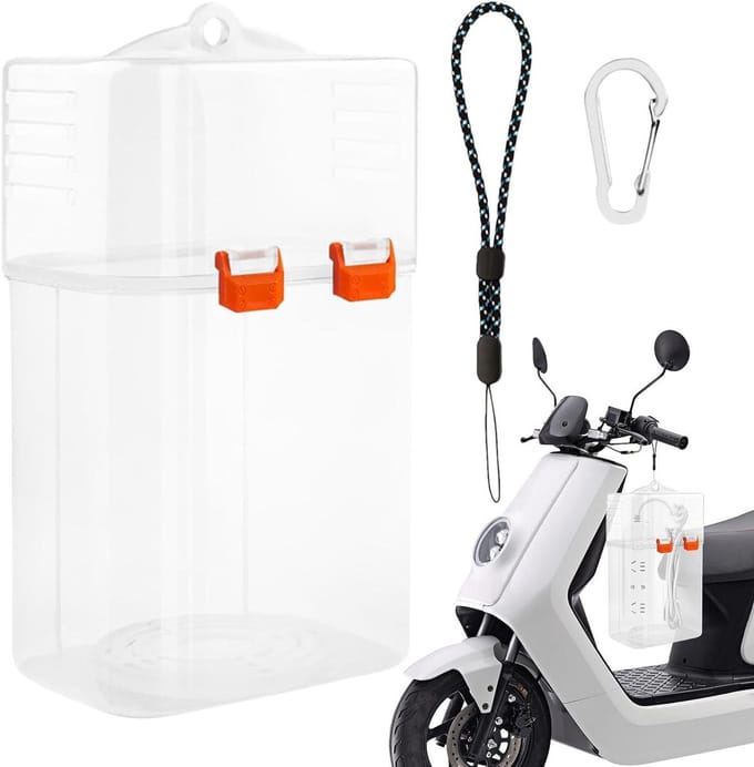 Waterdichte Kabelbox - Buiten Opladerdoos - Veilig Opladen - Hoge Sterkte PP - 28x17x13 cm - Wit