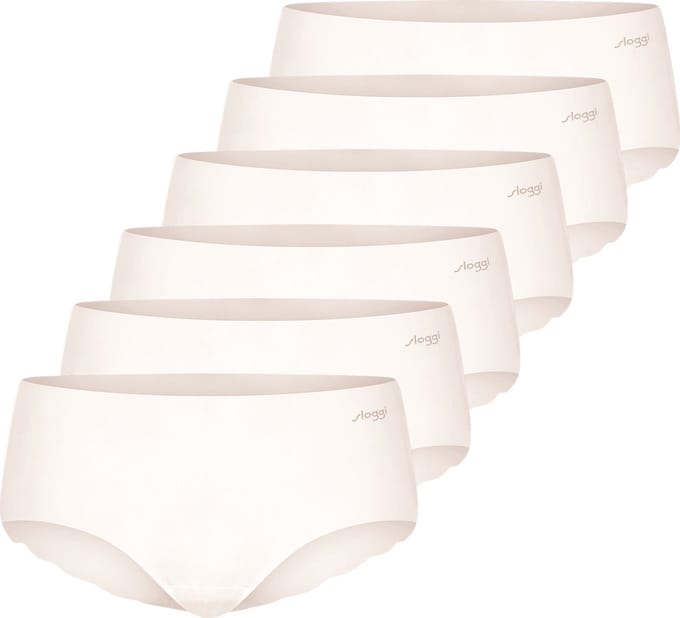 sloggi Dames shorts slip 6 pack ZERO Microfibre 2.0
