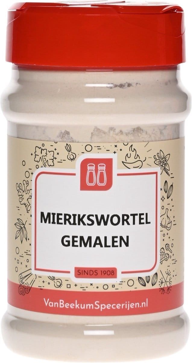 Van Beekum Specerijen - Mierikswortel Gemalen - Strooibus 100 Gram