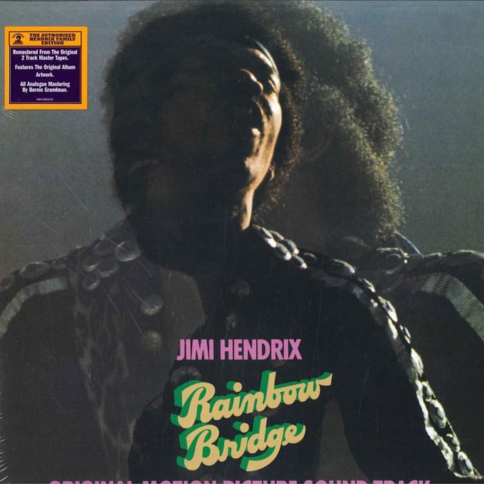 LP Plaat JIMI HENDRIX - Rainbow Bridge - Originele Motion Pi 88843096421 Experience Hend 2014 US Rock