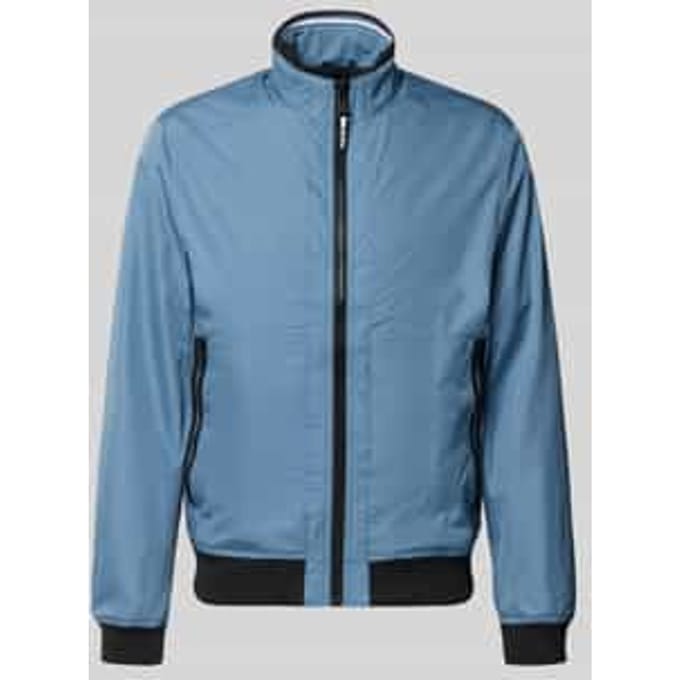 Regular fit jack met opstaande kraag