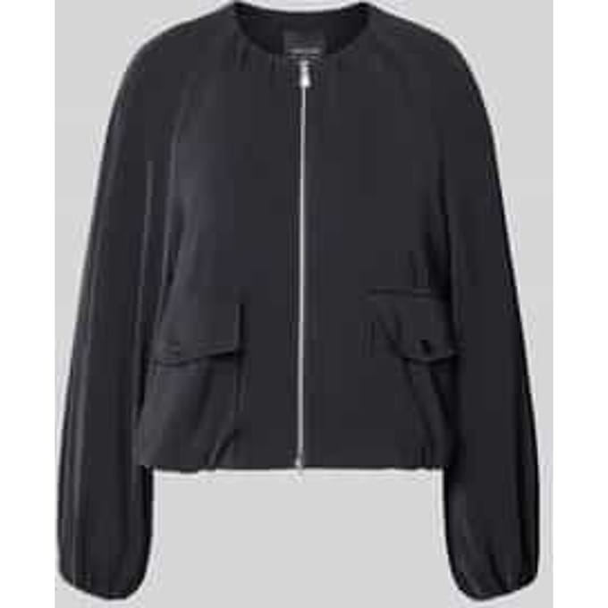 Blouson met tweewegritssluiting en pattetassen