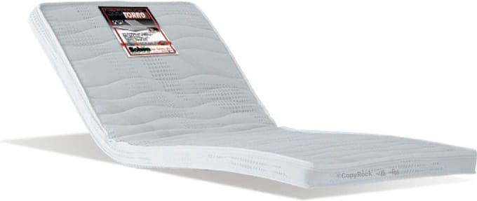 Torro - Harde Topper 140x190 cm - Matras Topdekbedmatras - Extra Stevig Hardheid - PU25 Schuim Topmatras