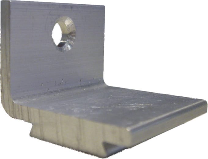 Henderson raildrager 281a wandmontage aluminium ( a 1 st )