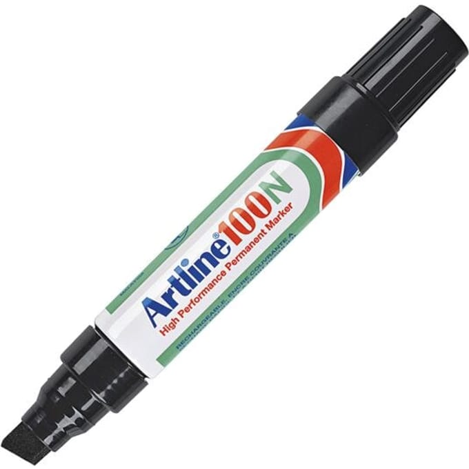 ARTLINE 100 NEAT - Permanent Marker - 7,5-12mm Lijndikte - Zwart