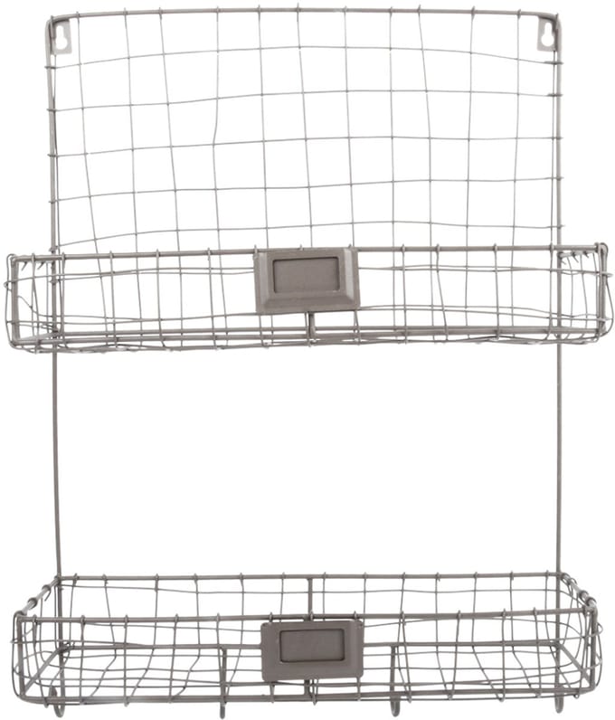 Esschert Design Wandrek Draad 39,5 X 52,2 Cm Staal Roestbruin