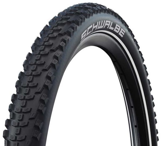 Schwalbe Smart Samoa Reflex Addix 29´´ X 2.35 Stijve Mtb-band Zilver 29´´ x 2.35