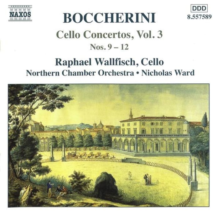 Raphael Wallfisch, Northern Chamber Orchestra, Nicolas Ward - Boccherini: Cello Concertos Vol. 3 (CD)