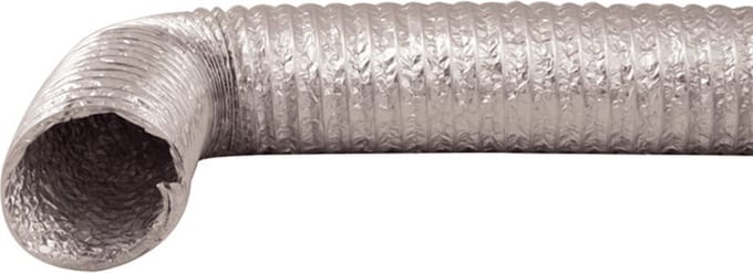 Outlet Hose Aluminium 152 mm 10.0 m