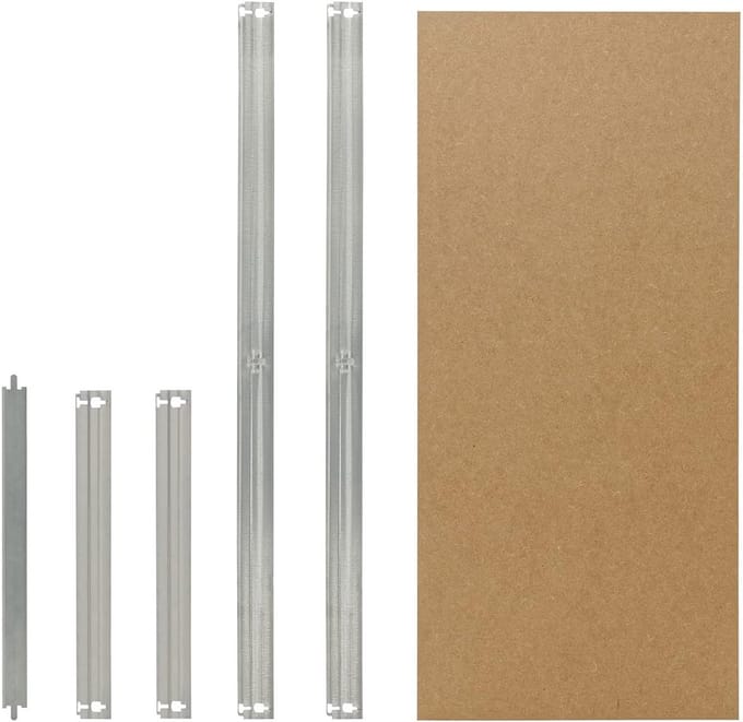 Steekplank set 110x30 cm compleet voor zware montage-stellingen HDF