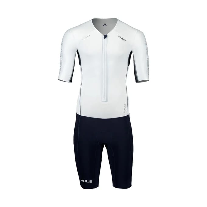 2025 Huub Heren Anemoi 2 PLUS22 Tri Suit - Dark Navy / White