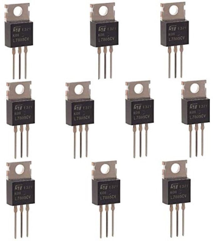 Spanningsregelaar TO-220 5V 1,5A - 10 Stuks