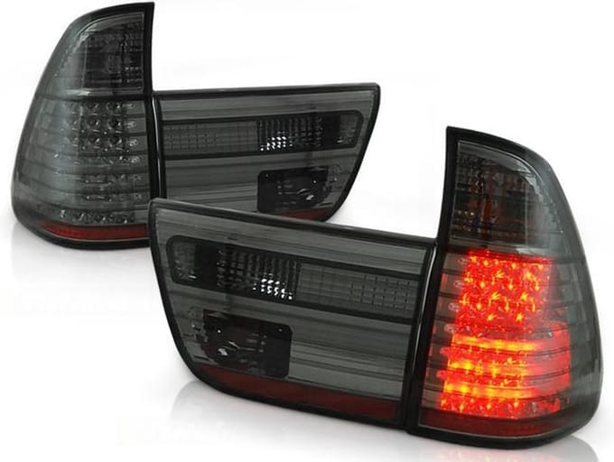 Achterlichten BMW X5 E53 09 99-10 03 SMOKE LED