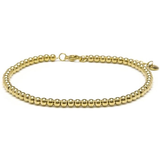 Luxenter Armband met 18-karaats geelgouden afwerking - Garsao