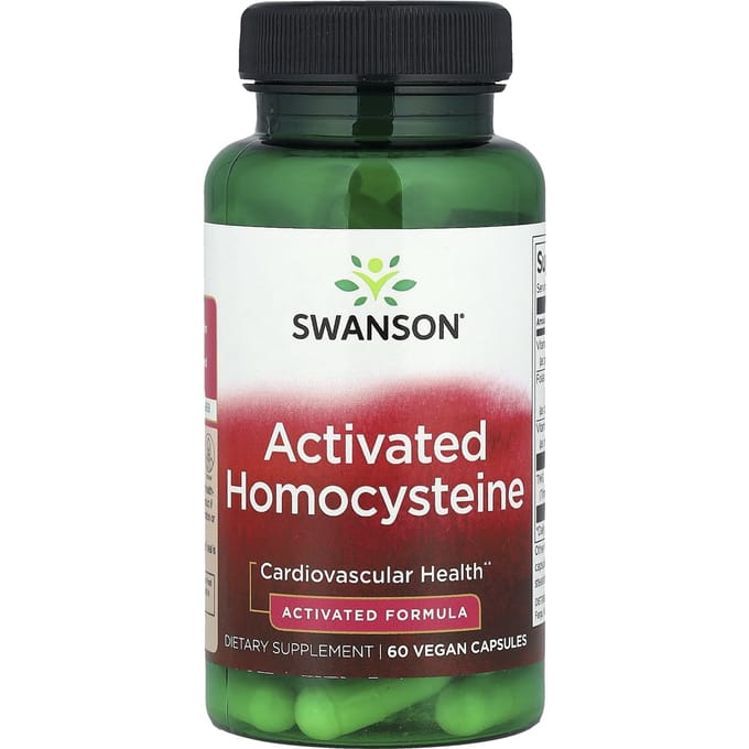 Geactiveerd Homocysteïne, 60 Plantaardige Capsules