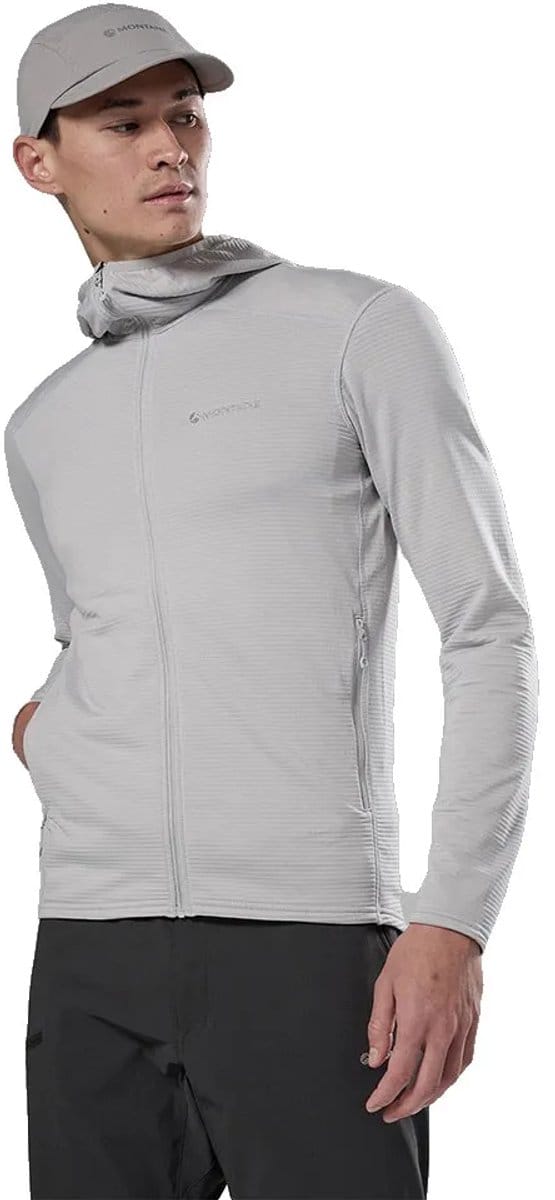 Montane Protium Lite Fleece Met Volledige Rits Grijs M Man