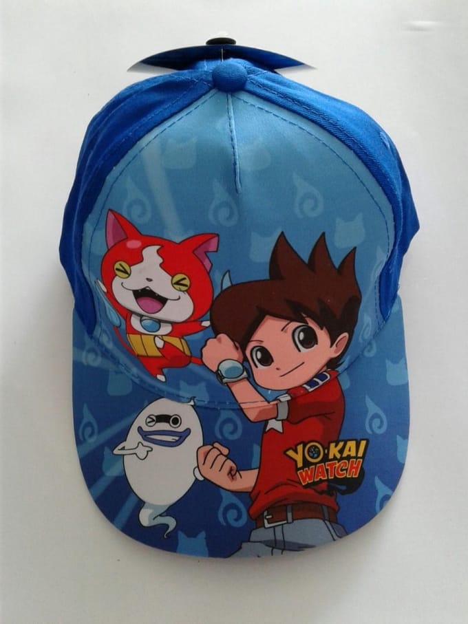 Yo-kai Watch Cap/Pet  blauw maat 54