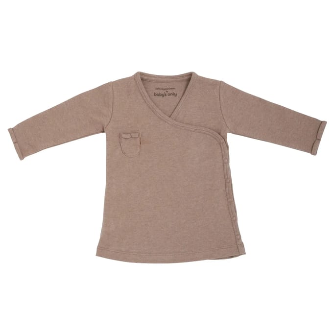Baby's Only Jurkje Melange - Clay - 68 - 100% ecologisch katoen - GOTS