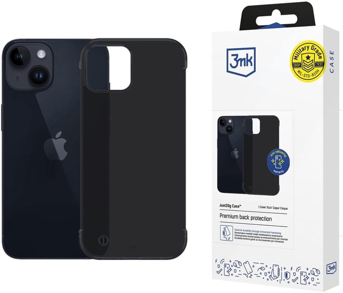 Apple iPhone 15 - 3mk Just20g Matte Hoesje