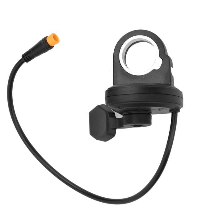 108x L E-bike Links Elektrische Snelheidsregulerende Duimgashendel Handvat Waterdichte Connector wit