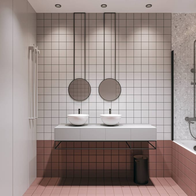 Maytoni plafond inbouwlamp Zoom, zwart, Ø 8,5 cm aluminium IP65
