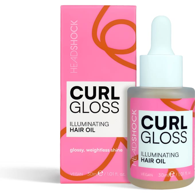 Head Shock Curl GlossIlluminating Hair Oil 30 ml